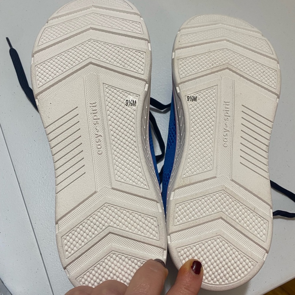 EASY SPIRIT Blue Comfort Walking Sneakers Women's 9.5M - Picture 5 of 10